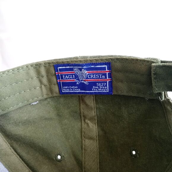 Vietnam Veteran Hat Green Embroidered Military Ball Cap Strapback 6 Panel - Picture 6 of 8